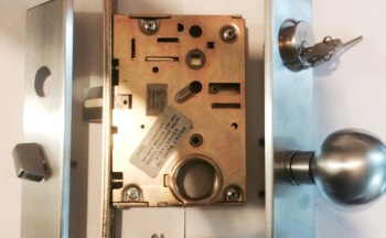 mortise lock installation