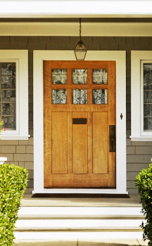 Cecil County Md Installation Of Big Wooden Front Door